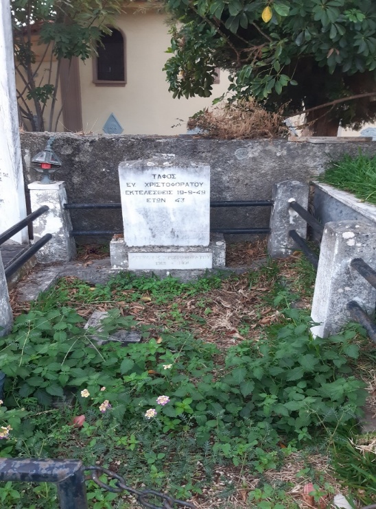 Εικόνα που περιέχει τάφος, εξωτερικός χώρος/ύπαιθρος, κοιμητήριο, φυτό Το περιεχόμενο που δημιουργείται από τεχνολογία AI ενδέχεται να είναι εσφαλμένο.
